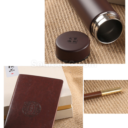 客製化商務客製化保溫杯筆記本套裝禮品