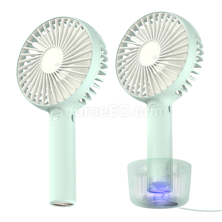 客製化無線花盆座充電風扇禮品
