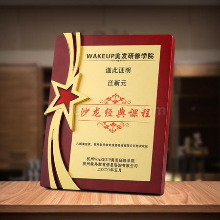 客製化金屬五星獎牌禮品