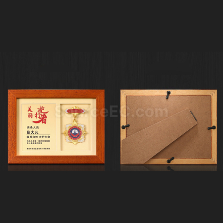 客製化木質相框獎牌禮品