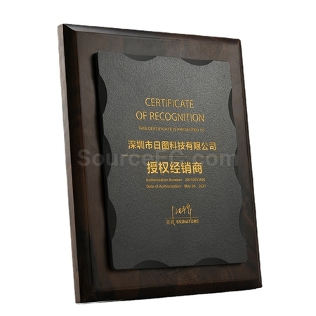 客製化大理石授權獎牌 禮品
