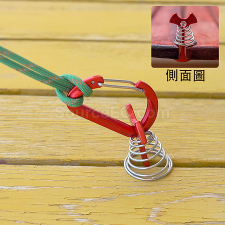 客製化彈簧魚骨地釘禮品