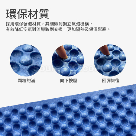 客製化超輕量雙蛋巢防潮戶外墊禮品