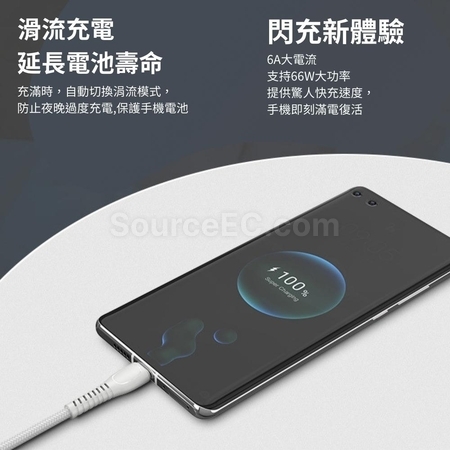 客製化Type-C 60W快充充電線禮品