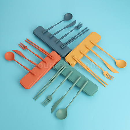 客製化麥稈餐具套裝禮品