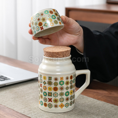客製化大容量陶瓷保溫壺禮品