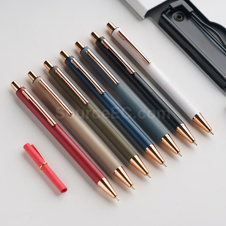 客製化商務按動金屬筆禮品