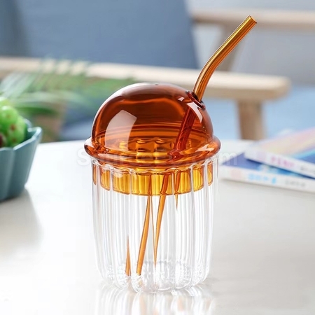 客製化咖啡奶茶玻璃杯禮品