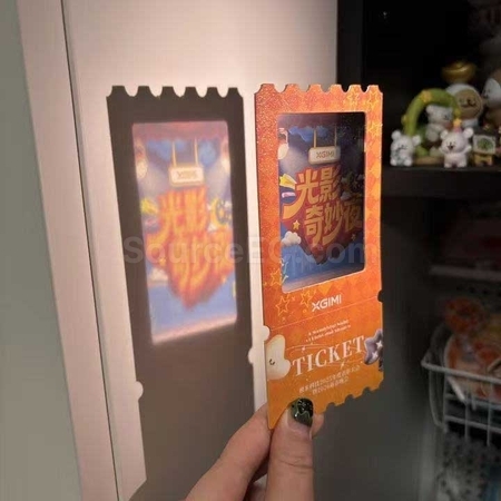 客製化反轉底片光影票根月曆禮品