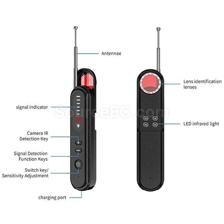 客製化紅外線防竊聽防偷拍探測器禮品