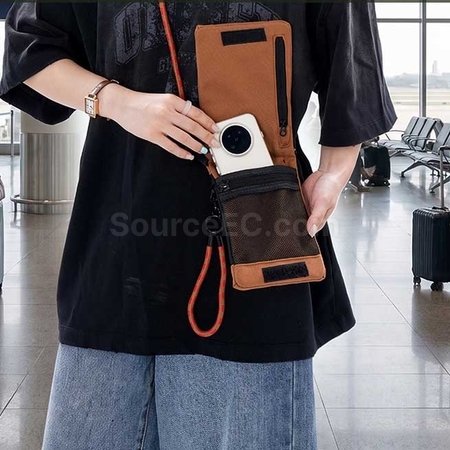 客製化斜挎證件收納包手機包禮品