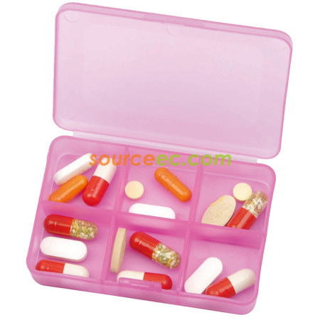 簡易六格藥盒