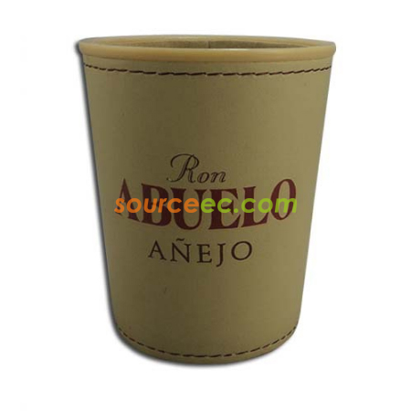 客製化高檔皮革骰盅紀念品禮品