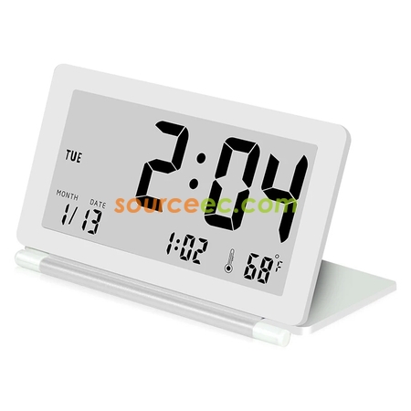 客製化翻蓋電子鐘禮品