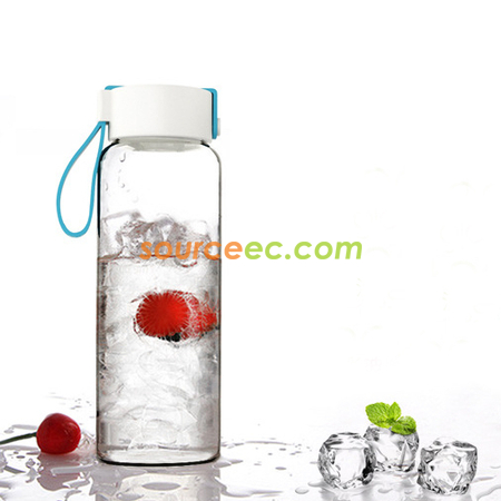 客製化410ML玻璃水瓶禮品