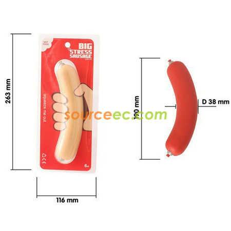 客製化發泄火腿腸禮品