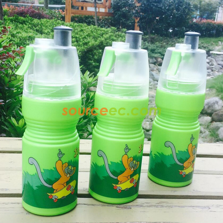 客製化550ML噴水運動水壺禮品