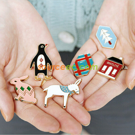 客製化動物徽章禮品