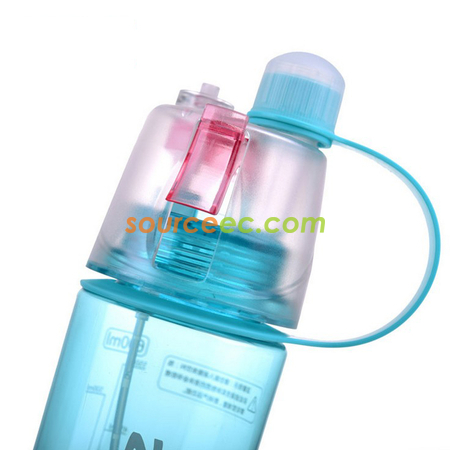 客製化600ML噴水運動水樽禮品