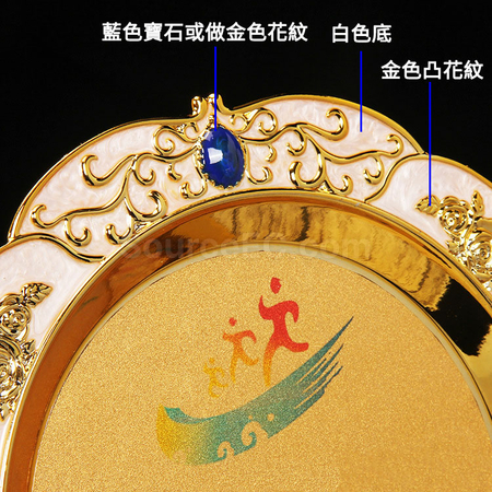 客製化雙色銀碟禮品