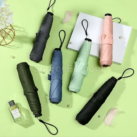 客製化19寸羽毛超輕三折禮品傘禮品