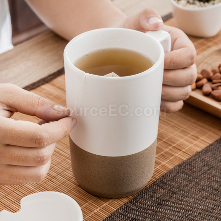 客製化拼色陶瓷杯禮品