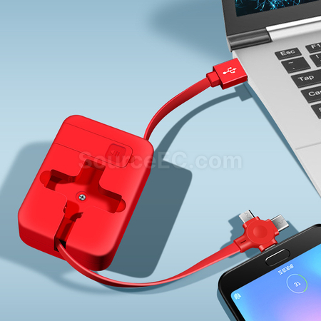 客製化三合一鏡子充電線禮品