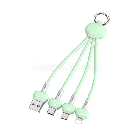 客製化匙扣三合一充電線禮品