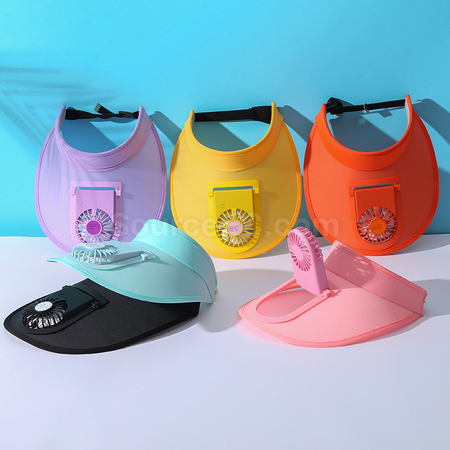 客製化風扇防曬太陽帽禮品