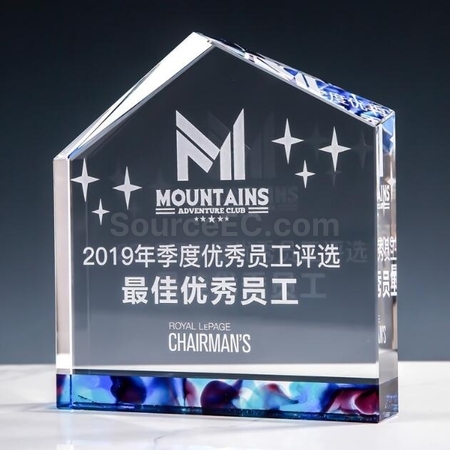 客製化水晶獎座禮品