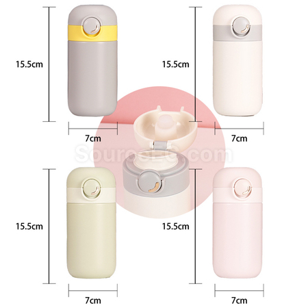 客製化316不鏽鋼彈跳保溫杯禮品
