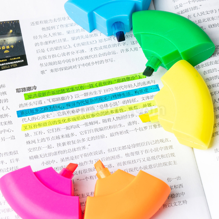 客製化Circular 螢光筆禮品