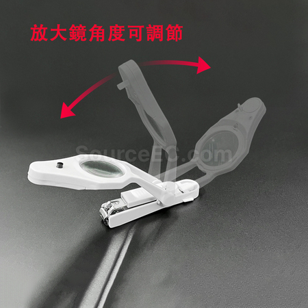 客製化LED燈放大鏡指甲鉗禮品