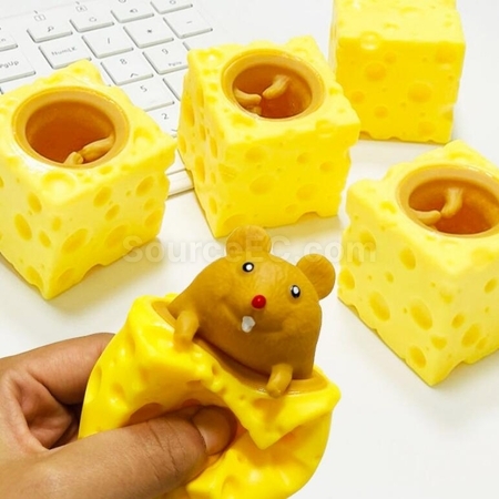 客製化小鼠芝士減壓玩具禮品