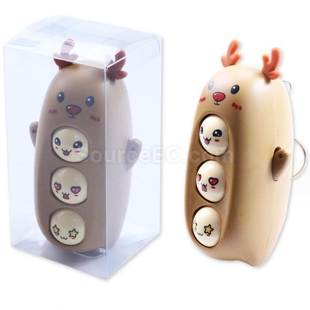 客製化減壓變面小麋鹿掛件禮品