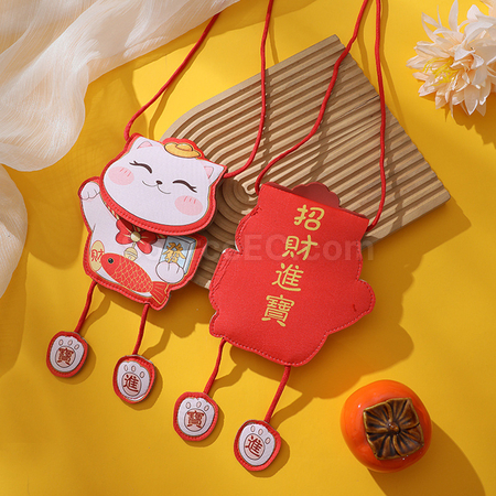 客製化斜挎壓歲錢包禮品