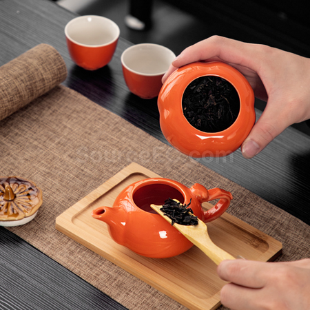 客製化柿柿如意茶具套裝禮品