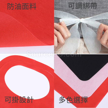 客製化一次性無紡布圍裙禮品