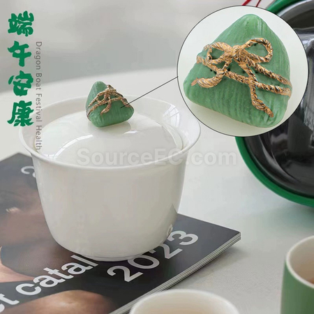 客製化一見粽情端午旅行快客杯禮品