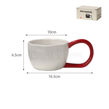 客製化大手柄陶瓷馬克杯禮品