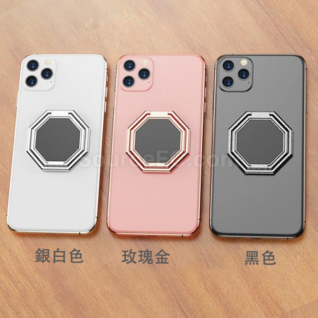 客製化可擕式可磁吸金屬指環手機支架禮品