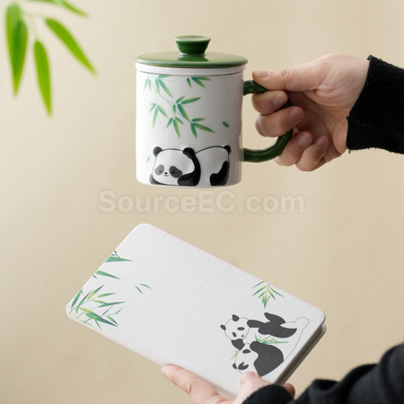 客製化簽字筆+陶瓷杯+筆記本套裝禮品