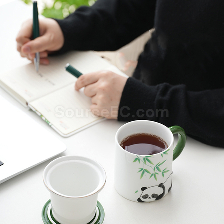 客製化簽字筆+陶瓷杯+筆記本套裝禮品