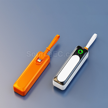 客製化帶線膠囊行動電源禮品
