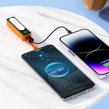 客製化帶線膠囊行動電源禮品