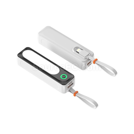 客製化帶線膠囊行動電源禮品