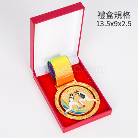客製化擊劍獎牌禮品
