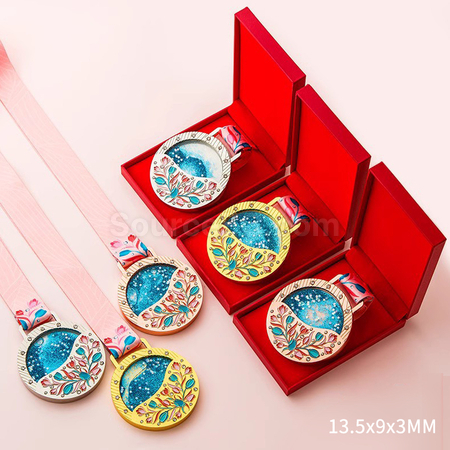 客製化繁花獎牌禮品