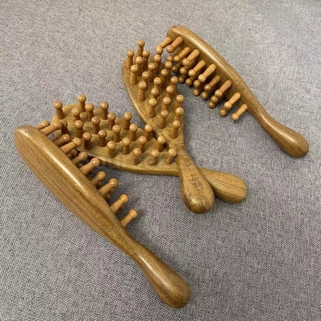 客製化木質按摩梳禮品