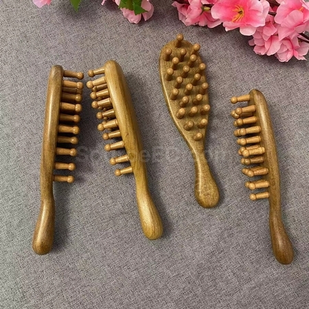 客製化木質按摩梳禮品